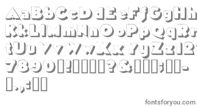 Tricorneoutlinessk font – Gray Fonts