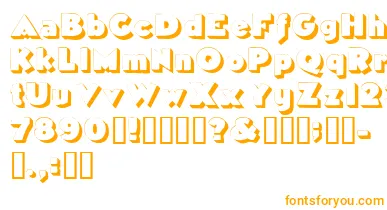 Tricorneoutlinessk font – Orange Fonts