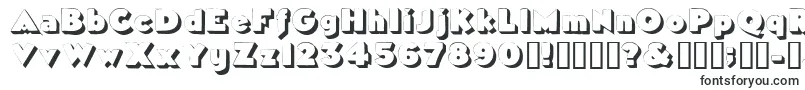 Tricorneoutlinessk-Schriftart – Schriftarten, die mit T beginnen