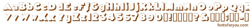 Tricorneoutlinessk Font – Brown Fonts