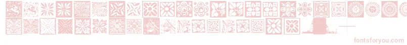 fuente Typobackgrounds – Fuentes Rosadas Sobre Fondo Blanco