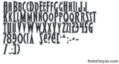 Wolf4p font – rough Fonts