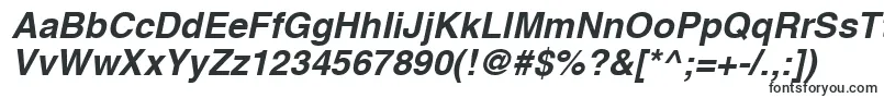 HelveticaLtBoldOblique Font – Yandex Fonts
