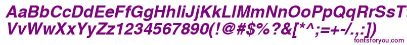 HelveticaLtBoldOblique Font – Purple Fonts