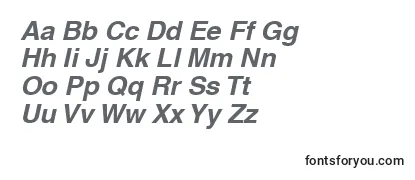 HelveticaLtBoldOblique-fontti