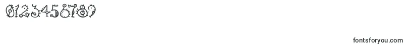 BSurfersPlane Font – Fonts for Numbers and Digits