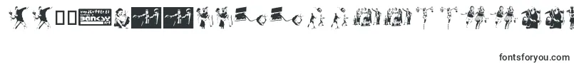 Weitere Informationen zur Banksy-Schriftart Banksy-Schriftart – rumänische Schriften