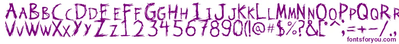 KatSkratch Font – Purple Fonts