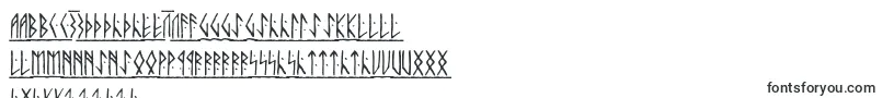 Шрифт Runicaltc – албанские шрифты