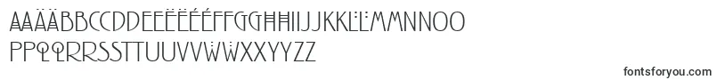 RenniemackintoshitcTtLight-Schriftart – mazedonische Schriften