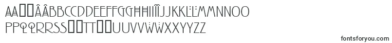 RenniemackintoshitcTtLight-Schriftart – rumänische Schriften