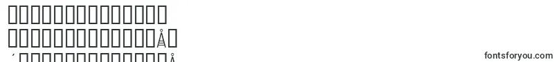 フォントRenniemackintoshitcTtLight – 中国の文字（簡体字）