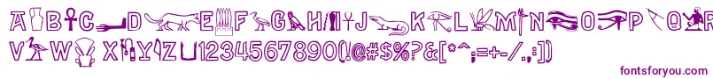 Gyptiennenormal Font – Purple Fonts