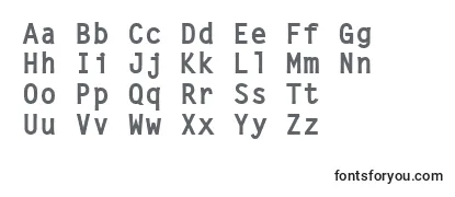 Lettergotlcybol Font