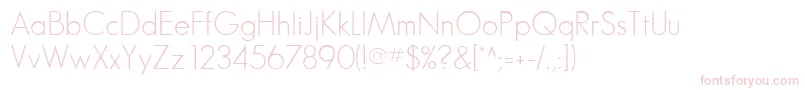 Sanderson Font – Pink Fonts