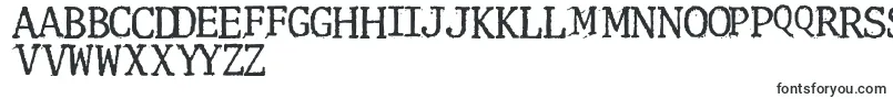Шрифт Clunk – широкие шрифты