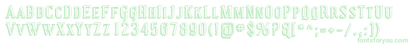 Coving29 Font – Green Fonts