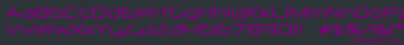NeuropolMedium Font – Purple Fonts on Black Background