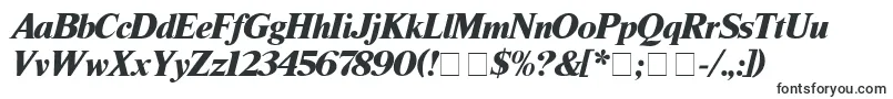 Шрифт TimesBlackitalic – шрифты для вывесок
