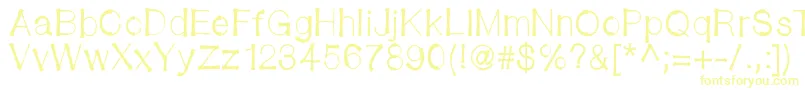 Bendystraw Font – Yellow Fonts