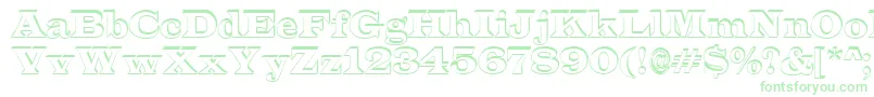 ALatinosh Font – Green Fonts