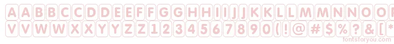 AFuturaroundttlcmdfr Font – Pink Fonts on White Background