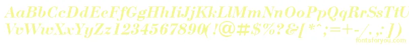 UkrainianbodoniBolditalic Font – Yellow Fonts