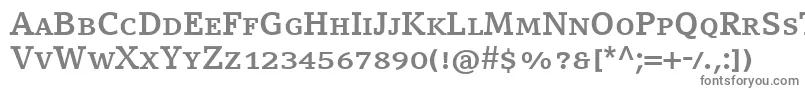 CompatilLetterLtComBoldSmallCaps Font – Gray Fonts on White Background