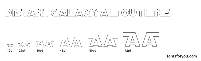 DistantGalaxyAltoutline Font Sizes
