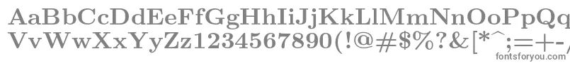 Шрифт Lmroman9Bold – серые шрифты