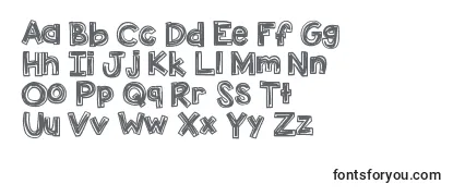 Kbluckyclover Font
