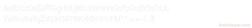 NationalFirstFontDotted Font – Pink Fonts