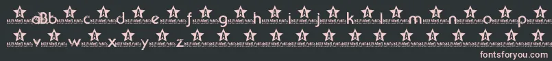 Beyondsktrial Font – Pink Fonts on Black Background