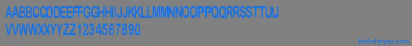 More about Cfmetropolis Font Cfmetropolis Font – Blue Fonts on Gray Background