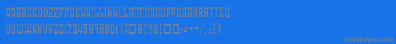More about RadonatorAnorexiaNormal Font RadonatorAnorexiaNormal Font – Gray Fonts on Blue Background