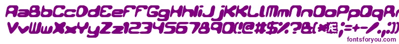 Conduit2ItalicsBrk-fontti – violetit fontit