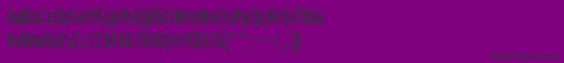 Maximacyrtcyligcom Font – Black Fonts on Purple Background