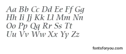 ItcCerigoLtMediumItalic Font
