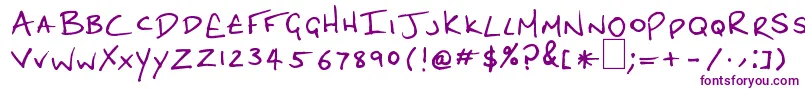 DaveTheEagle Font – Purple Fonts