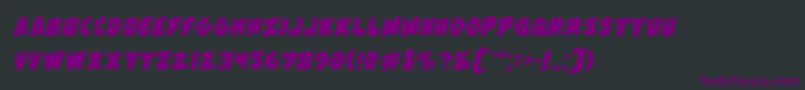 More about Flyingleatherv2rotate Font Flyingleatherv2rotate Font – Purple Fonts on Black Background