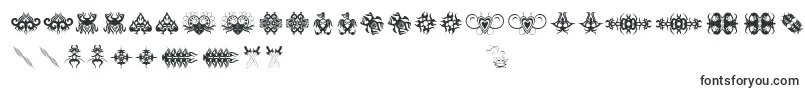 Tribaltattooaddict-Schriftart – Schriften für KOMPAS-3D