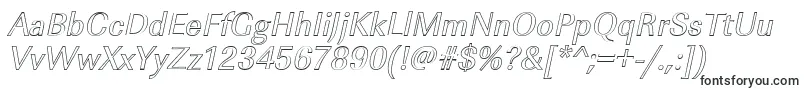 ImperialouItalic-fontti – Tekstitysfontit
