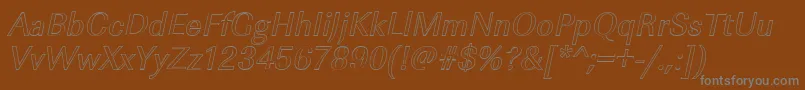 Más sobre la fuente ImperialouItalic fuente ImperialouItalic – Fuentes Grises Sobre Fondo Marrón