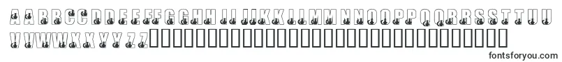 Шрифт KrBlackKat – шрифты, начинающиеся на K