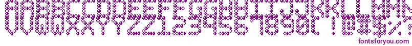 BubblePixel7Bead Font – Purple Fonts