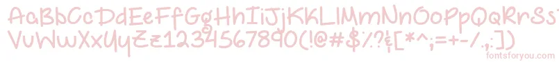 MyEpicSelfieDemo Font – Pink Fonts