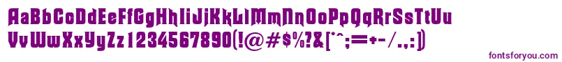 Fonte MoorgateRegularDb – fontes roxas