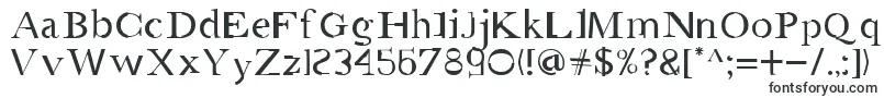 Amgaea-fontti – Alkuperäiset fontit