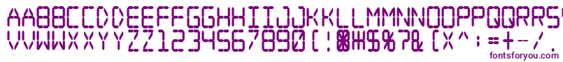 Police Digitaldreamfatnarrow – polices violettes