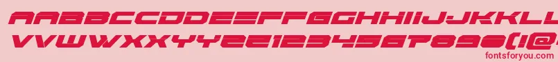 fuente Eridanusital – Fuentes Rojas Sobre Fondo Rosa